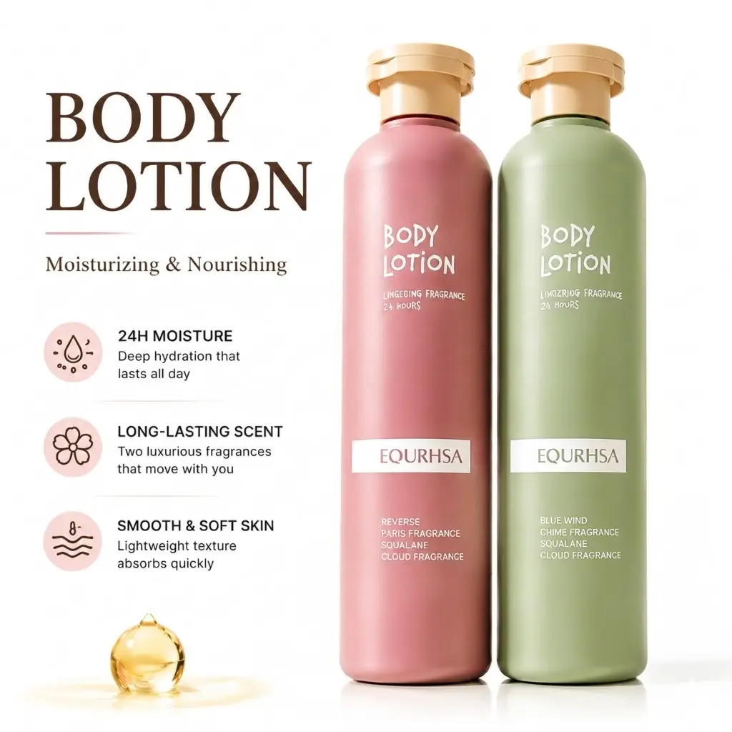 Reversed Paris Body Lotion – Luxurious Fragrance That Lasts 24 Hours! – Natural Scent Moisturizer for Smooth, Glowing, Soft Skin
