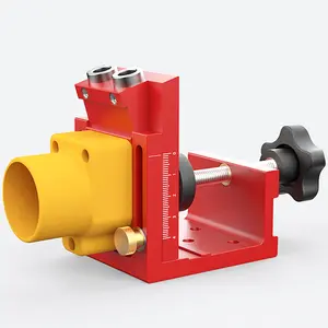 MUWOOD Pocket Hole Jig Kit Adjustable Woodworking Tools with Joint Angle Tool & Carpentry Locator for Precise Joints and Accurate Woodwork