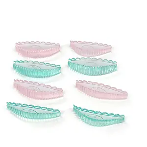 8-piece/4-size Eyelash Curler Pads, Self-adhesive Design, Reusable and Soft Eyelash Curling Shields Suitable for Different Lengths of Eyelashes, Perfect for Gift Giving on Festivals