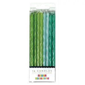 Pearl Spiral Candle Set (16)