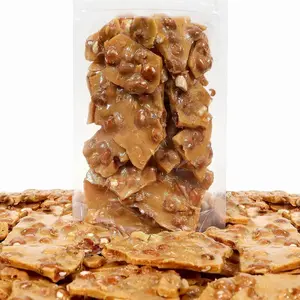 Home Style Peanut Brittle Candy by Smarty Stop (1 Pound (Pack of 1))