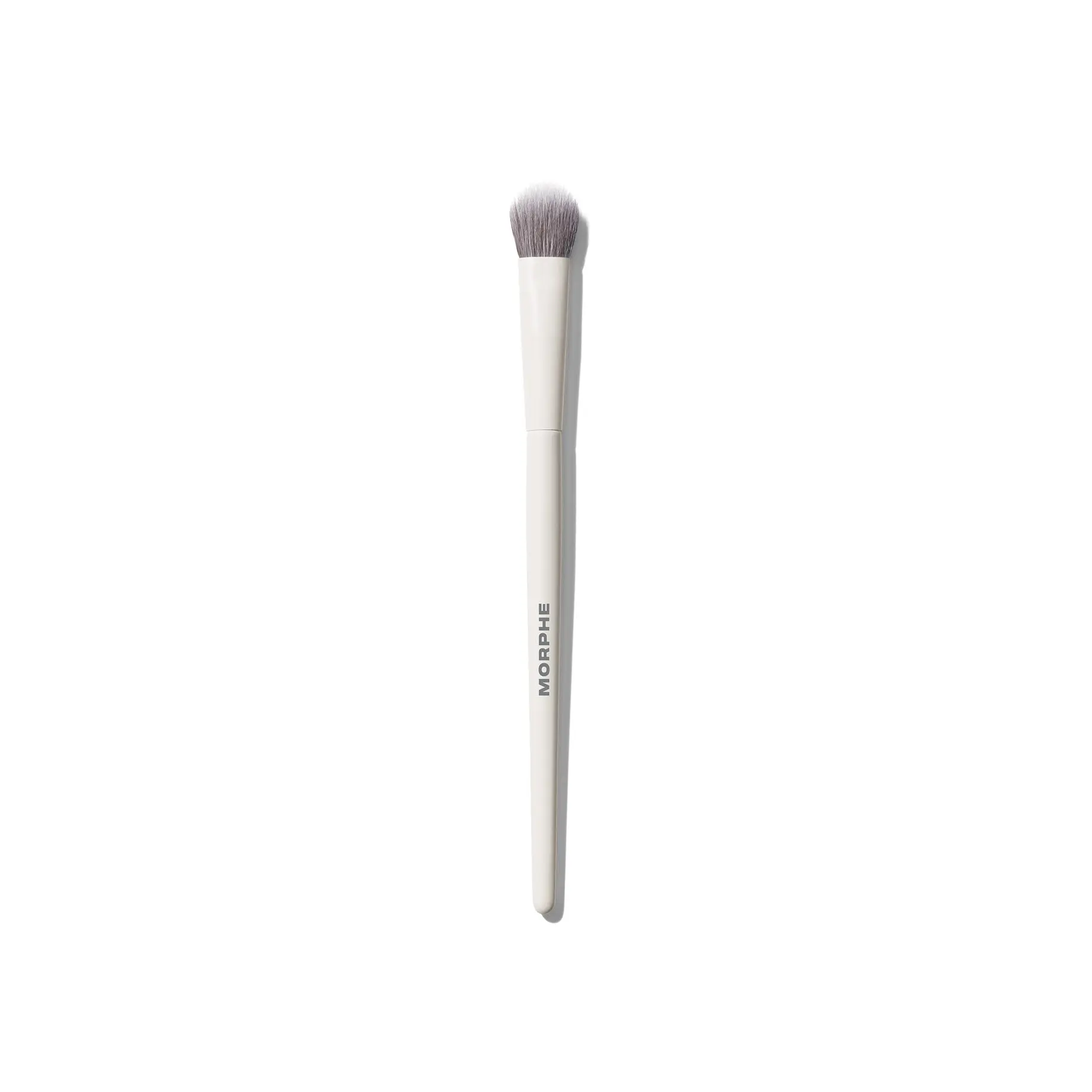 Morphe M131 Rounded Paddle Concealer Brush Fluffy Feathery Bristles for Sheer Concealer Application Builds and Blends Creams and Liquids