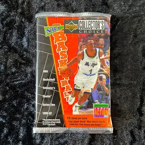 One Pack of 1996-97 Upper Deck Collectors Choice Series 2 NBA Basketball Trading Cards