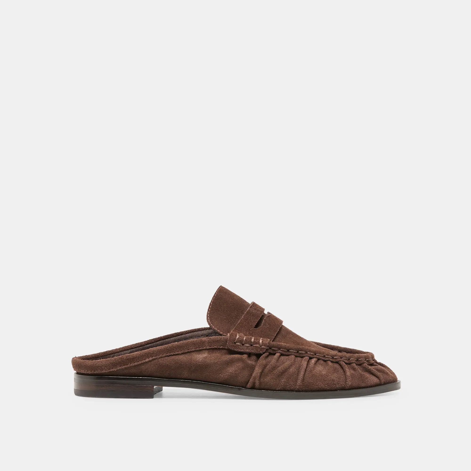 BETZY LOAFERS DK BROWN SUEDE