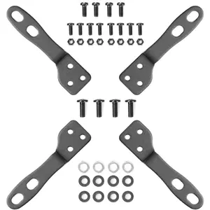 Mount Adapter Kit | TV Wall Mount Bracket Adapter Converts 75x75 and 100x100 mm Patterns to 200x100 and 200x200 mm | Fits Most 23 Inch to 42 Inch TVs and Monitors | Hardware Included