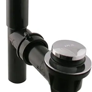 Avalon Tip-Toe Waste & Overflow ABS Drain Mechanism with 3-Inch Faceplate and Stainless Steel Components for Efficient Plumbing