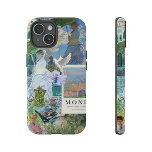 Claude Monet Collage Phone Case Fine Art Inspired Gift iPhone 17 16 15 14 13 12 11