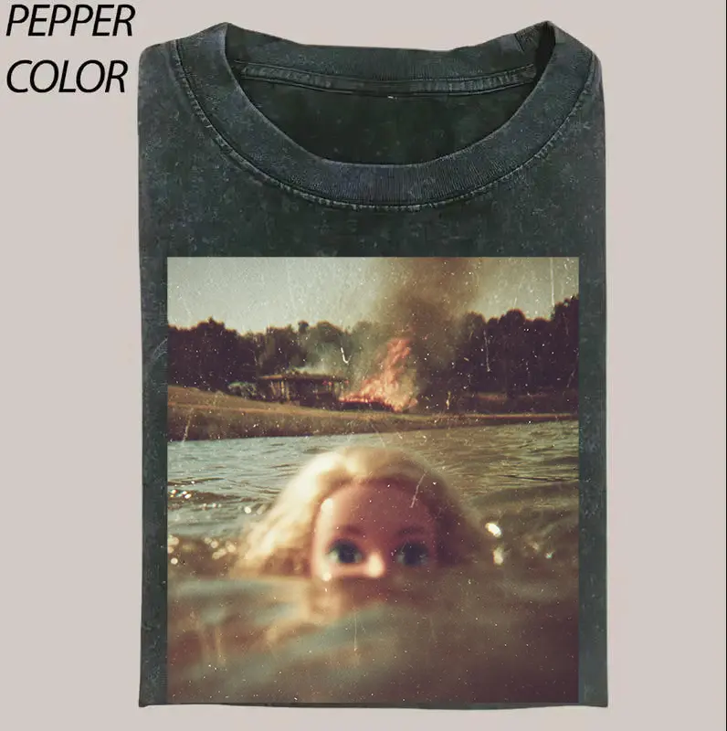 Funny Disgusted Barbiee Meme T-Shirt, Swimming Barbiee Meme Shirt Short Sleevee Tee, Specific Shirt Graphic Summer Fun Unique Doll Top