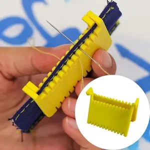 Durable Plastic Sewing Clip, Simple Design for Beginners, Easy Grip Handle, Ideal for DIY Sewing Projects, Home Use, Elderly Friendly