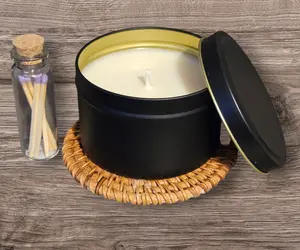 Melon Madness 8oz Organic Soy Candle - Decorative Candle for Home Decor
