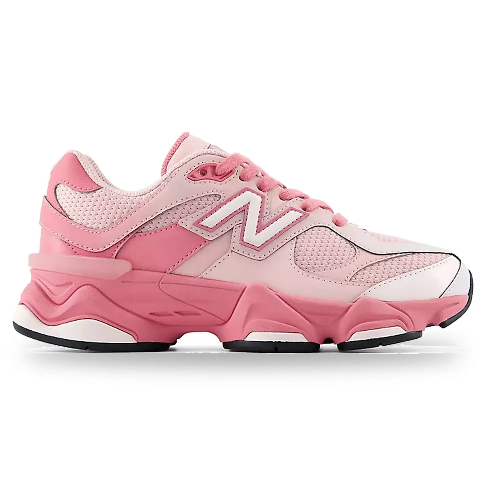 New Balance 9060 Pink Rose Salt Sneaker - Authentic Original Chunky Athletic Comfort Trainer Shoe for Women & Girls comfy shoe, Dual-Color Casual Trainers leisure shoe thick sole Elegant Sporty