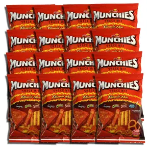 Munchies Snack Mix Flamin' Hot | 1.75 Oz | Pack Of 16 Munchies Snack Mix Flamin' Hot | 1.75 Oz | Pack Of 16