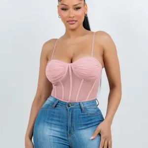 Tammy Mesh Corset Bodysuit Tammy Mesh Corset Bodysuit