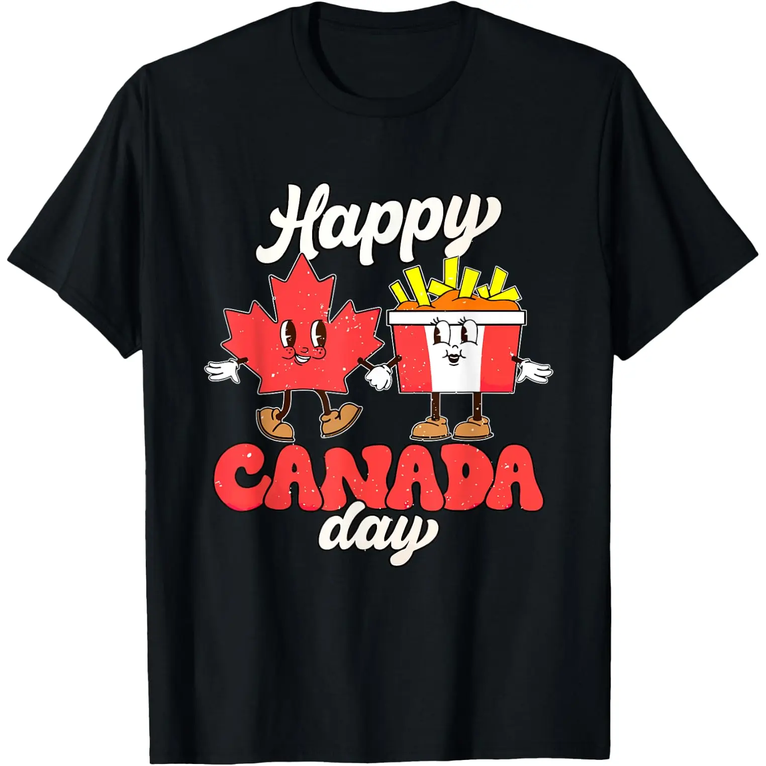 Happy Canada Day Funny Maple Leaf Canada Day Unisex T-Shirt