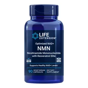 Life Extension NMN Nicotinamide Mononucleotide with Resveratrol Elite™ 90 Vegetarian Capsules