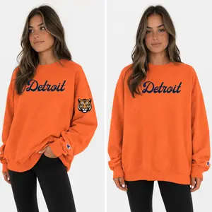 Detroit w/ Tiger on the Sleeve