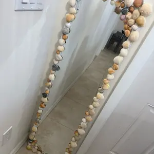 Handmade shell mirror