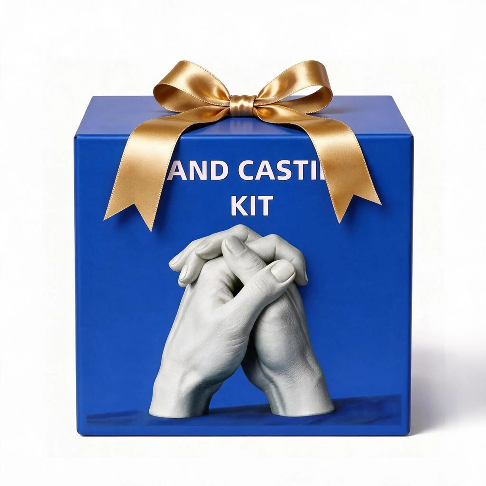 Couple Hand Casting Kit - DIY Keepsake Hands Mold Making Kit, Couple Gifts for Adults, Creative Holiday Christmas Gift for Wedding & Anniversary Celebrations