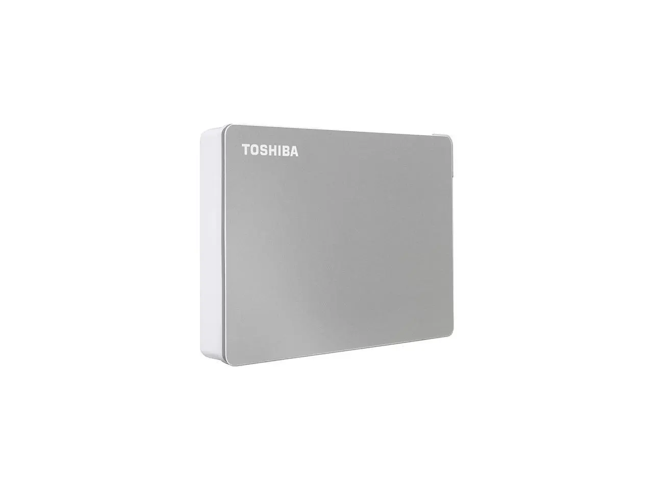 TOSHIBA 4TB Canvio Flex Portable External Hard Drive USB 3.0 Model HDTX140XSCCA Silver