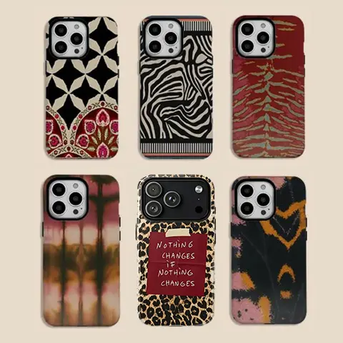Abstract retro art Phone Case Magnetic Compatible, for iPhone 17 16e 16 15 14 13 12 11 Pro MAX Air Pro Max Plus Double-layer Cover