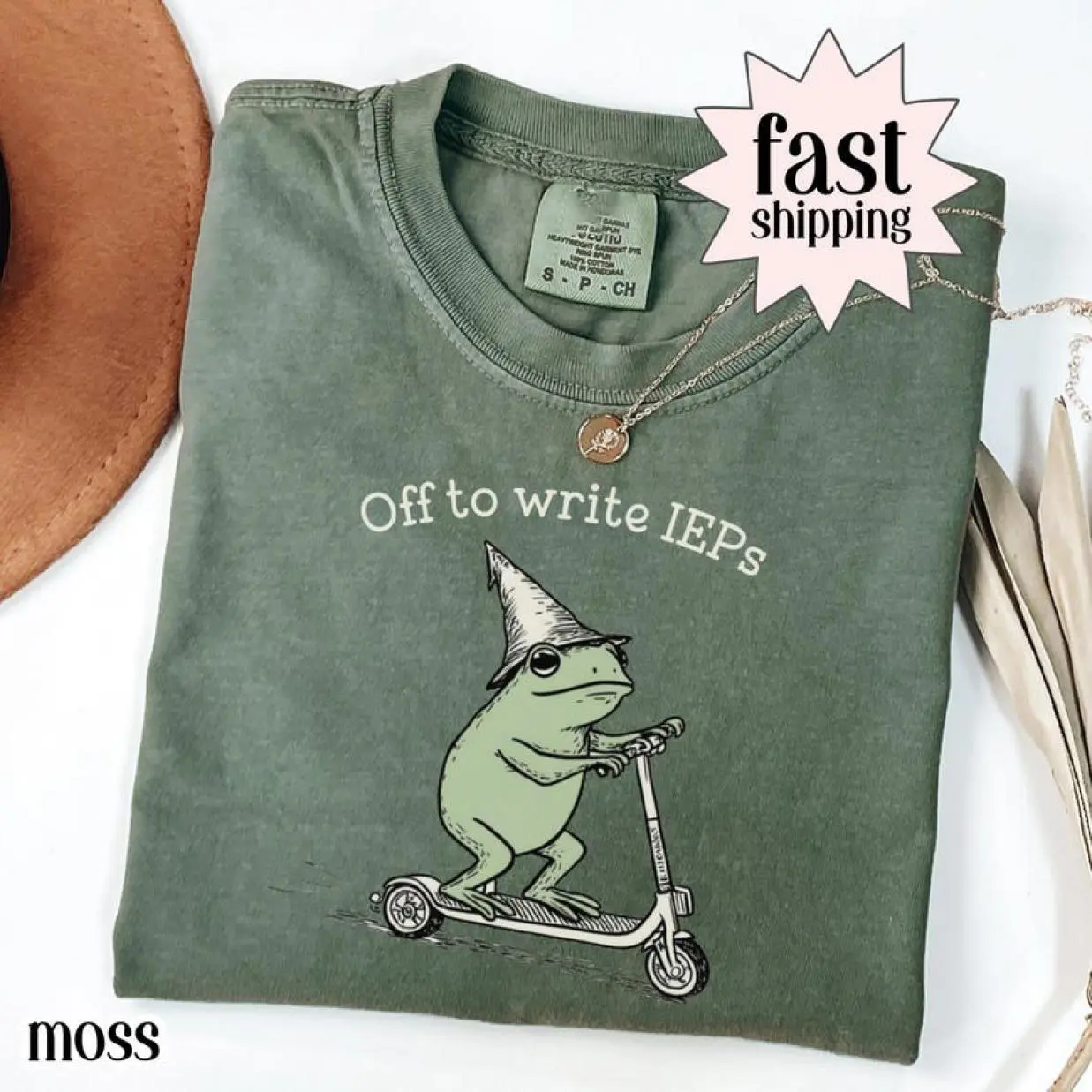 School Psychologist Shirt Special Education Counselor Shirt IEP Tee Frog Scooter Shirt, Must-Have Basic, Always Handy, Cool