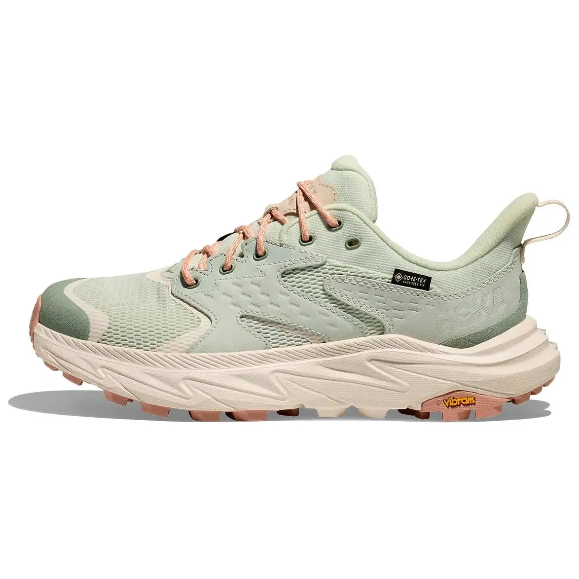 HOKA ONE ONE Anacapa 2 Low-Top Lifestyle Sneakers for Men and Women - Comfortable, Slip-Resistant, Durable in Sage Green Trending Shoes, House White Official Shoes to Get / Maison Mihara