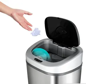 NINESTARS 21.1-gallon Motion Sensor Stainless Steel Trashcan DZT-80-4 - HOT SALE - BEST SELLER