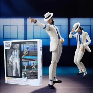 IN stock Hot New Michael Jackson Smooth Criminal Moonwalk Collection BJD Action Figure Model Toys