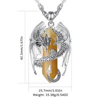 Large Dragon Citrine Crystal