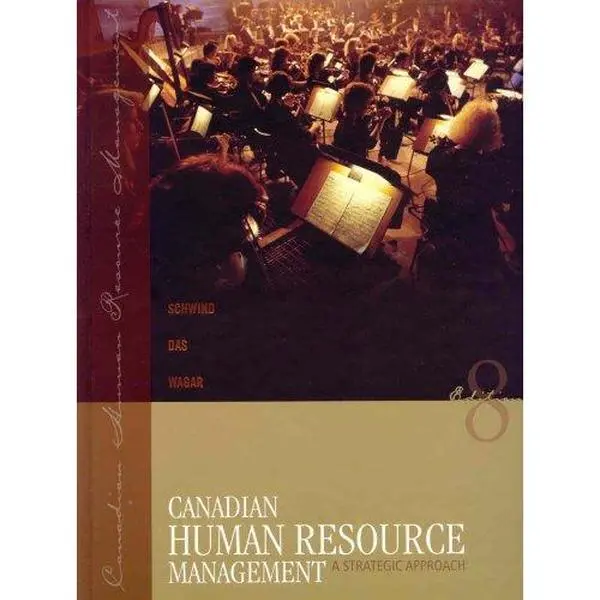 USED-Canadian Human Resource Management by Schwind (Hardcover)