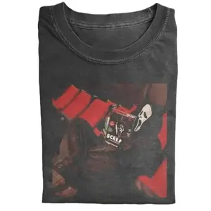 Vintage Ghost Face Halloween T-shirt, GHOSTFACE T-SHIRT, Graphic T-shirt, Y2K 90s Graphic Shirt, gift for her, him, Womenswear Top, Halloween Shirt