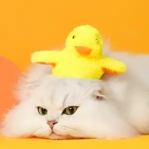 Lovely Caves Rechargeable Flapping Wings Duck Cat Toy