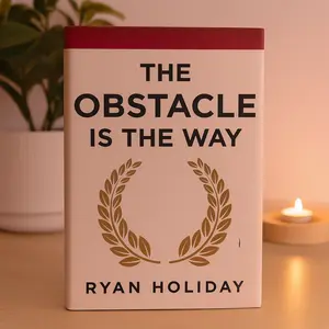 The Obstacle Is the Way Book by Ryan Holiday for Personal Growth Stoic Principles to Turn Challenges into Success