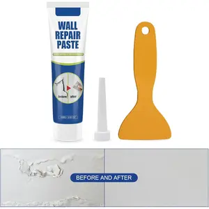 1 Bottle Quick Drying Wall Repair Cream Easy To Use Fast Drying Wall Repair Sealant 100g Powerful Solution For Crack & Holes