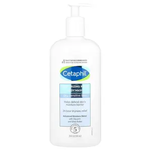 Cetaphil Moisturizing Relief Body Wash, Dry, Sensitive Skin, 20 fl oz (591 ml)