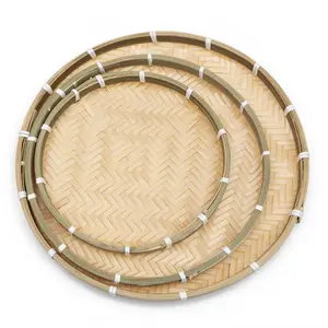 Handmade Bamboo Woven Trays Handmade Bamboo Woven Trays