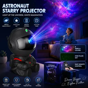 The gifts bestowed upon children by God Astronaut Star Projector, Star Projector Galaxy Light for Kids，8 Modes Remote and 270° Adjustable Led Lights for Bedroom, Girls Room Decoration, Home Theater, Ceiling, Timer