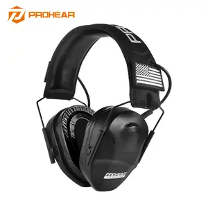 PROHEAR 011 Youth Electronic Ear Protection 23dB NRR Hearing Slim Fit Sound Amplification Noise Compression Compact Design ANSI & CE Approved for Gun Range Shooting Hunting Tactical Use