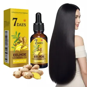 Ginger Oil for Hair Growth - Biotin Hair Growth Serum,  Pure Natural Ginger Essential Oil - Promotes Stronger, Thicker, Longer Hair in Women & Men