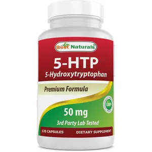 Best Naturals 5-HTP 50 mg 120 Capsules