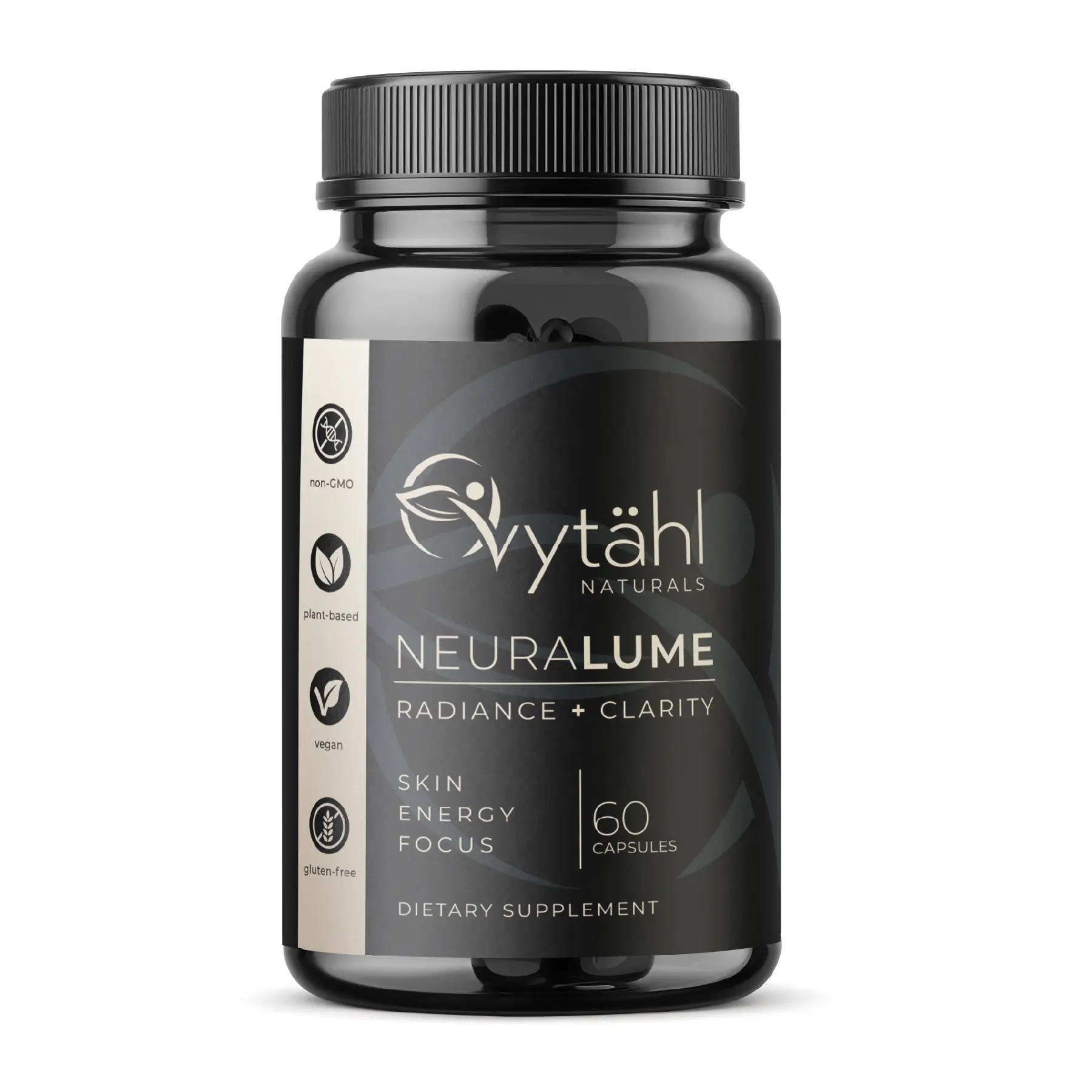 NeuraLume Daily Wellness Supplement Capsules - 60 Capsules, Plant-Based, Gluten-Free, Non-GMO, Vegan, Supports Overall Wellness