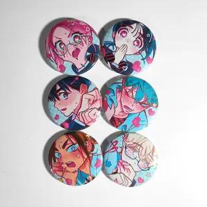 Alien Stage Pin Button | Till, Ivan, Mizi, Hyuna, Sua and Luka | Cute Anime Badge | Alien Stage Fan Merch | Funny Fantasy Collectible for Backpacks, Jackets, Gifts, Pins For Backpack, Backpack Accessories!