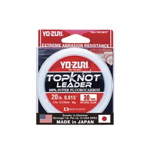 Yo-Zuri TopKnot Leader Fluorocarbon Natural Clear 30 Yards
