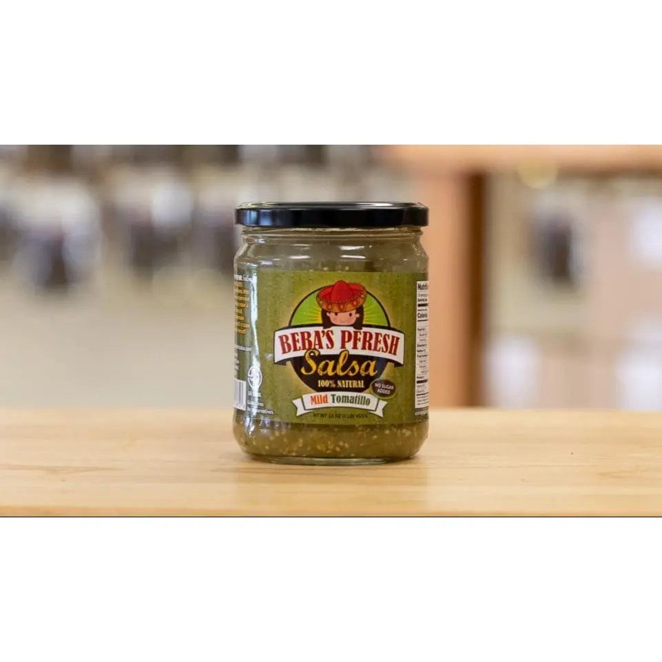 Beba's Pfresh Salsa - Mild Tomatillo