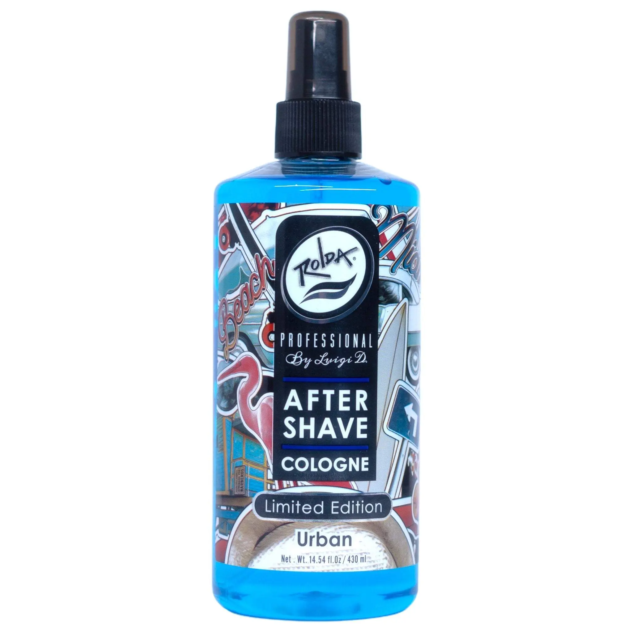 Rolda Cosmetics Urban After Shave Cologne Tonic for Men - Calms irritations and Cleans Shave Areas