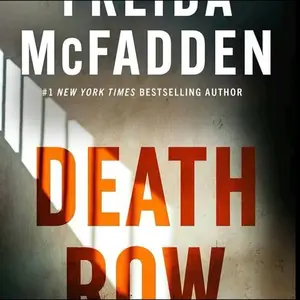 Pereida McFadden Death Row Mystery Novel Book #1 New York Times Bestselling Author Gripping Mystery Series Must Read