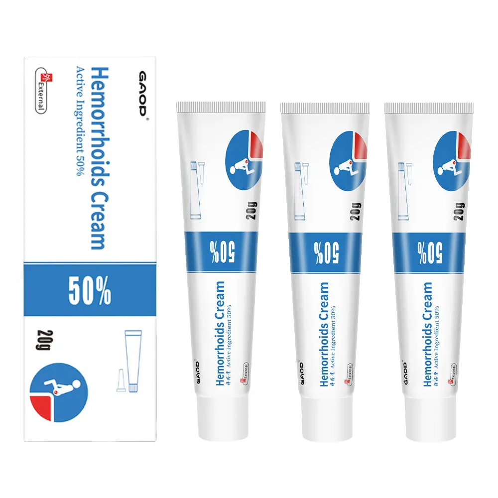 Herbal Hemorrhoids Treatment Ointment - Herbal Body Moisturizer, Gentle Moisturizing, Smooth Texture, 50% Inactive Ingredients, Combination Care for Men & Women, 18-Month Shelf Life, Irritant-Free, Single Item