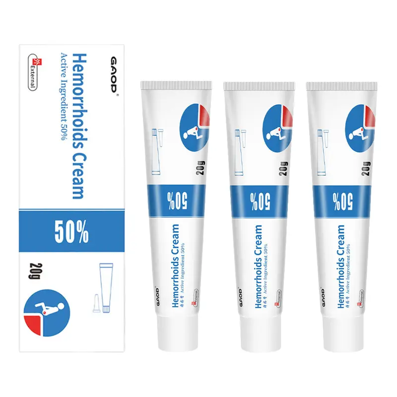 All-Natural Unisex Hemorrhoid Cream (20g) for Adults, Mild Anti-Bacterial Treatment with Smooth Texture, Gentle Moisturizing Natural Blend for Neutral Skin, Beauty & Personal Care Body Moisturizer