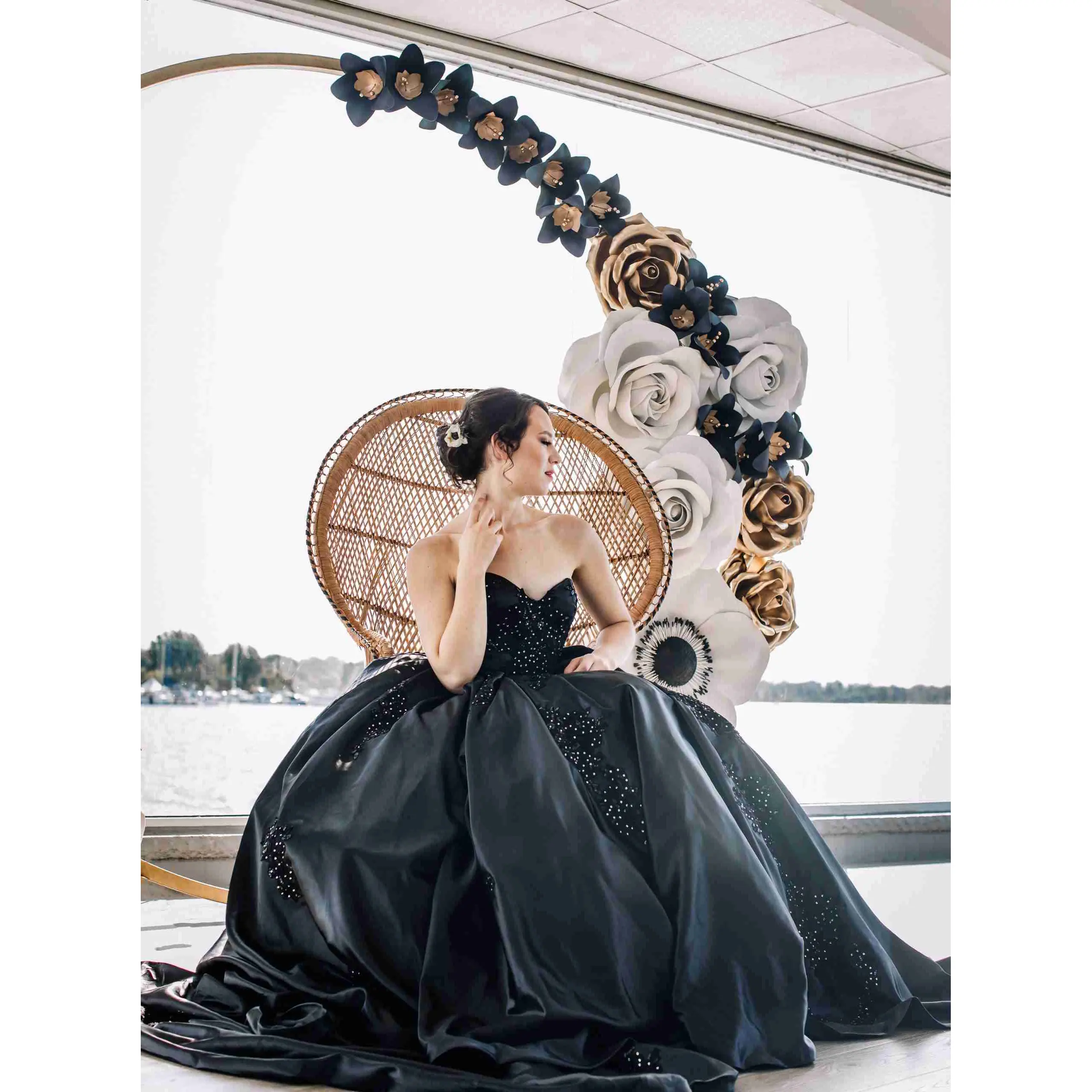 Kaitlin-Signature Black Wedding Dresses by Brides & Tailor
