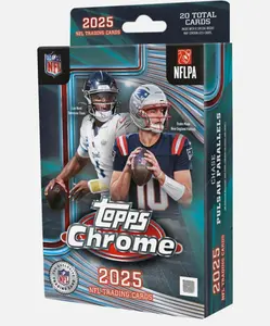 2025 Topps Chrome Football Hanger Box